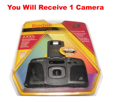 Kodak Advantix 3700IX APS Film Camera Advanced Photo System Flash Date 