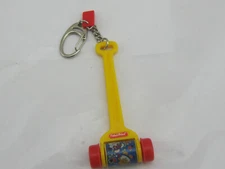 Basic Fun Fisher Price 4" Roller Mower Keychain Clip