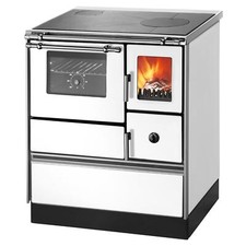 Wamsler K176 F/A 70 Küchenofen Weiß Backfach links Holzherd Küchenherd