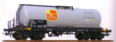 Wagon citerne SAVESA - de la RENFE - Electrotren - 5862 - HO - Ep.V - Neuf Wagon citerne SAVESA - de la RENFE - Electrotren - 5862 - HO - Ep.V - Neuf