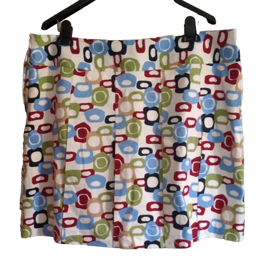 Pantalón Corto Liz Golf Talla 16 Claiborne Retro Años 60 Atlético Pickleball Tenis Atletismo Foto 4 de 4