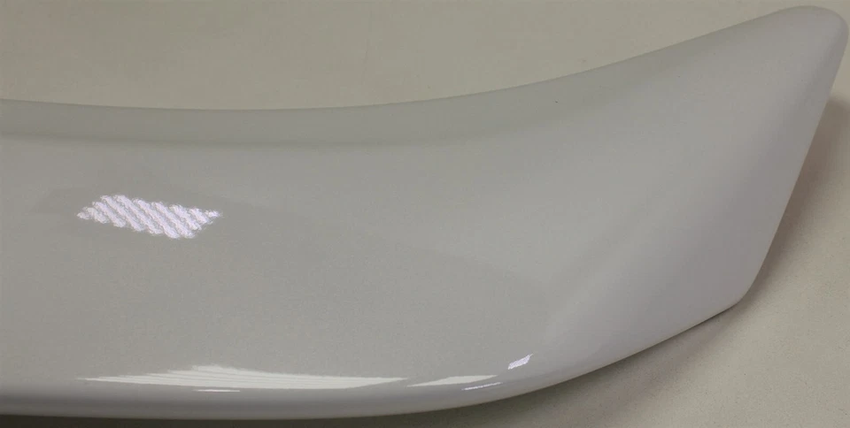 13-19 Nissan Sentra Rear Spoiler 999J1LZQAC Painted White Trunk Deck Lid Lip OEM - Image 4 of 4