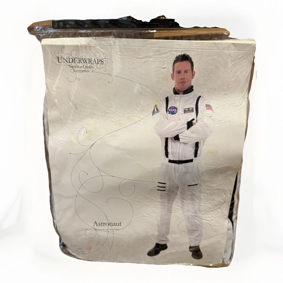 Disfraces de astronauta de calidad superior Underwraps® talla única nuevos en paquete  Foto 3 de 4