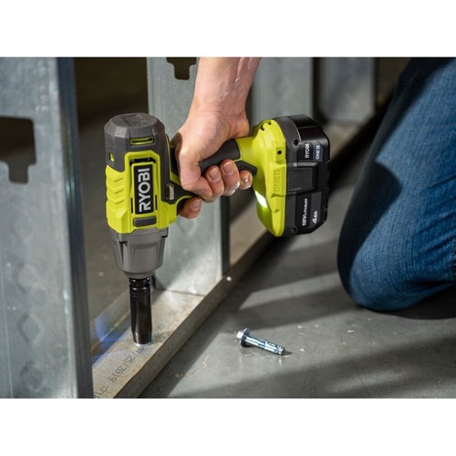 Ryobi 18V ONE+ 1/2" Schlagschrauber 375 Fuß/Pfund des Befestigungsdrehmoments - Bild 3 von 5