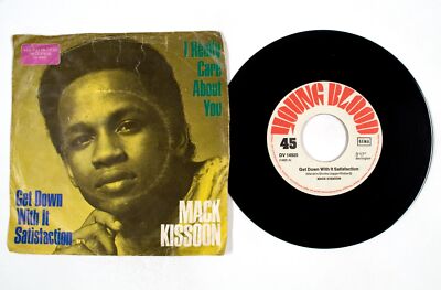 Mack Kissoon   Get Down With It Satisfaction / I Echt Pflege Etwa You   7 ''