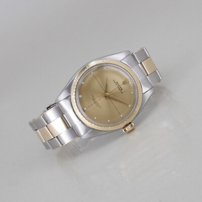 ROLEX Oyster Perpetual Zephyr Ref. 6582 Automatik Ø 34 mm Stahl/18k Gold Rarität
