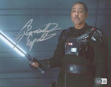 Giancarlo Esposito "The Mandalorian" SIGNED 'Moff Gideon' 8x10 Photo B Beckett