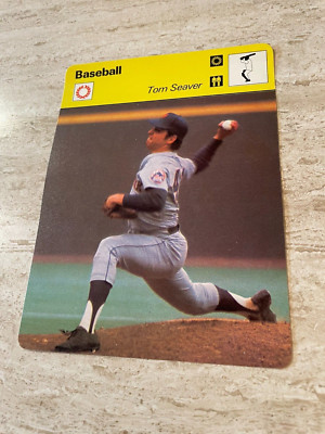 1977 Sportscaster Baseball #01-21 (Lausanne A) Tom Seaver - New York Mets HOF MT