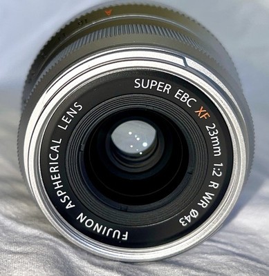 Fujifilm Fujinon XF 23mm F/2 R WR Lens - Silver for sale