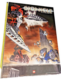LEGO Bionicle Display Material For Retail Stores Poster Shelf Label Hanger Ads