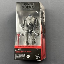 Star Wars Black Series Super Battle Droid 6 Figure New Damaged Box see pics