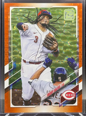 Freddy Galvis 2021 Topps Orange Foilboard #13/299 - Cincinnati Reds