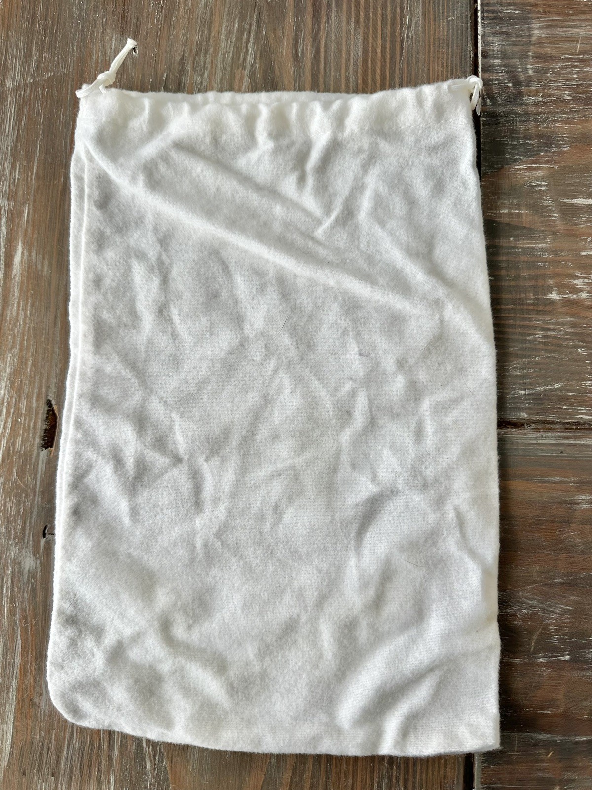 Authentic Prada Milano White Drawstring Dust Bag - image 3