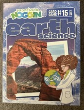 Professor Noggin's Earth Science Card Game Set - Educational Kids Science NIB