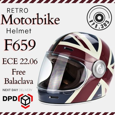 ViPER F659 Integralhelm Motorrad Motorrad Fiberglas Racing Sturzdeckel Helm