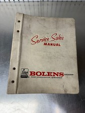 Vintage Bolens Dealer Sales &