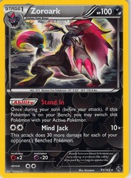 Zoroark 91/162 Reverse Holo XY BREAKthrough