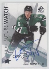 2016-17 SP Authentic Future Watch Inscriptions 5/50 Julius Honka #164 Auto 1x1