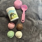 VTG 1987 Fisher Price Ice Cream Fun with Food COMPLETE SET Dessert Kitchen Play