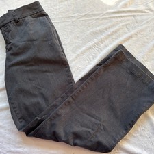 Vintage Women's Dockers Gray Mid Rise Curvy Trousers Size 10