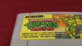 Teenage Mutant Ninja Turtles Turtlezie Famicom Software Japan 3s