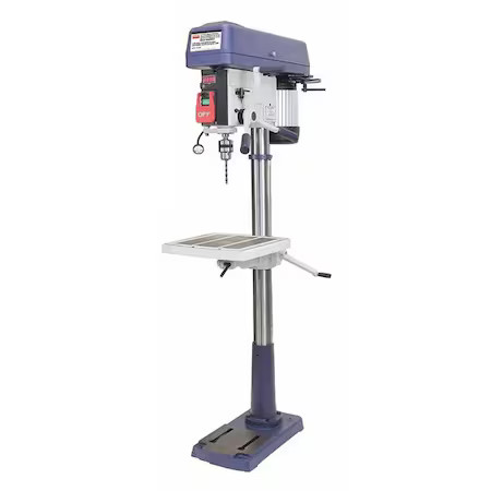 Dayton 54Zw31 Floor Drill Press, Belt Drive, 1 Hp, 115/230V 