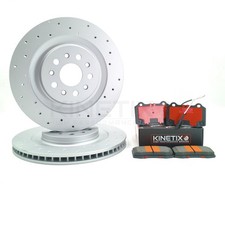 FOR MASERATI GHIBLI 3.0 3.0 D 3.0 S 2017- REAR BRAKE DISCS PADS 345mm 670035019 