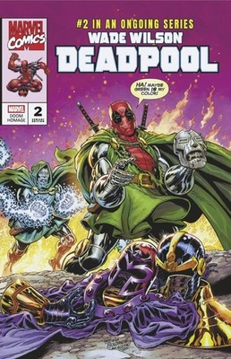 Wade Wilson Deadpool #2 Marvel Comics 2026 1st Print Doom Homage Cover