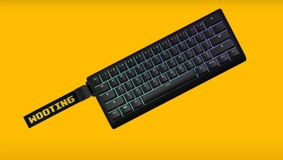 Wooting 60HE v2 Analog Keyboard Black ANSI Rapid Trigger Hall