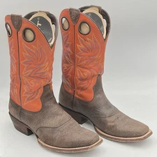 Ariat Circuit Striker Western Boot Men’s 9.5 D Med Square Toe Chocolate/Picante