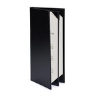 WeChef 10 Pcs 4.25x11" Leather Restaurant Menu Covers 4 View Wine List Bar — photo 9