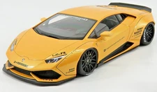 Autoart LB Works Lamborghini Huracan 1/18 Metallic Yellow Diecast Model 79124