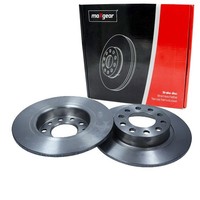 2X Maxgear Bremsschebeiben 264Mm Voll Hinten Passend FÜR Alfa Romeo Giulietta