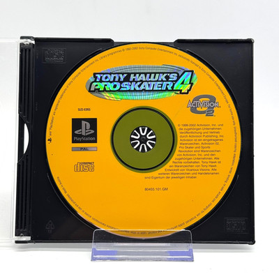Tony Hawk's Pro Skater 4 für PS1 (PlayStation 1, 2002) - nur CD in Ersatzhülle