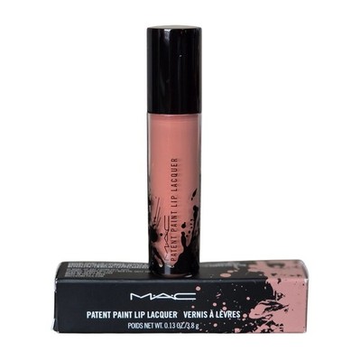 MAC Patent Paint Lip Lacquer - 585 Patent Pleasure - Pink Nude New in Box