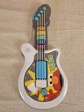 Sesame Street Let's Rock With Elmo Musical Toy Guitar 2010 Used