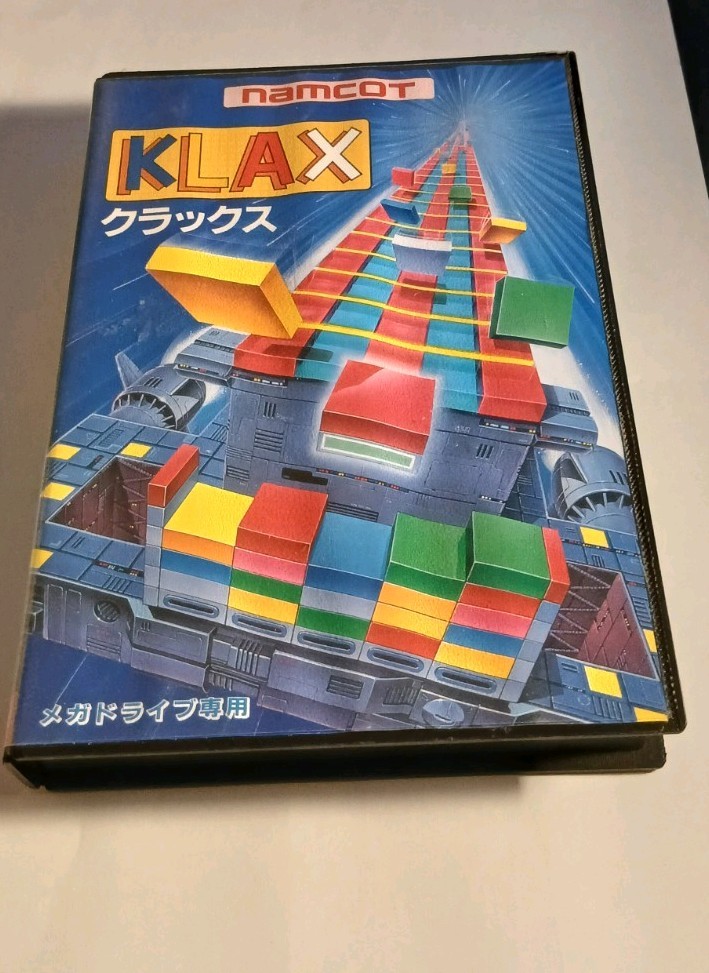 Klax Complet sur SEGA Megadrive Japonaise !!!