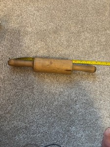 Large Wooden Rolling Pin aprox 15 1/2 " long 2" wide 8" round 2" wide