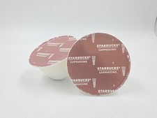 50 X Dolce Gusto Cappuccino By Starbucks MILK PODS, NO COFFEE  PODS Sold Loose 0.34 per lighter