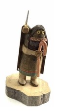Fine Hopi Kachina Ogre Woman Carving Sterling Francis Native American