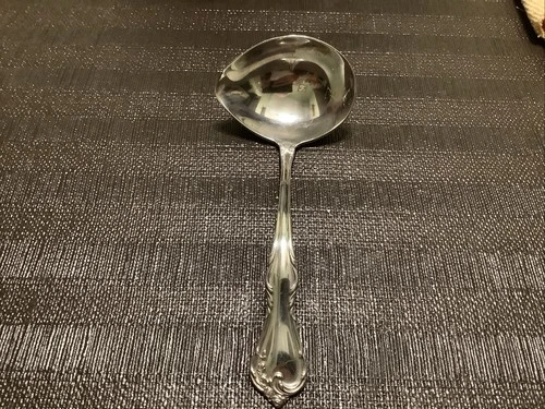 Rose Cascade by Reed & Barton Sterling Silver Gravy Ladle 6 3/4"