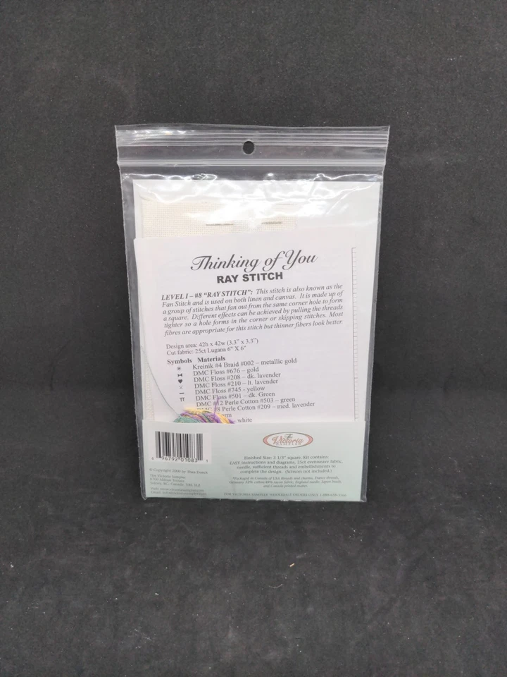 Beyond Cross Stitch Level 1 The Victoria Sampler Learning Collection BCS #1-8 - Image 2 of 2