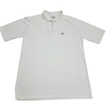 Vintage Raintree Southern Hampton USA Made Polo Shirt XXL Mallard Duck Pocket