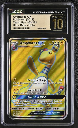 Ampharos-GX graded CGC 10 for sale on eBay