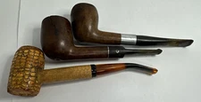 VTG Smoking Pipes Lot of 3 – Kaywoodie, Knickerbocker, Missouri Meerschaum