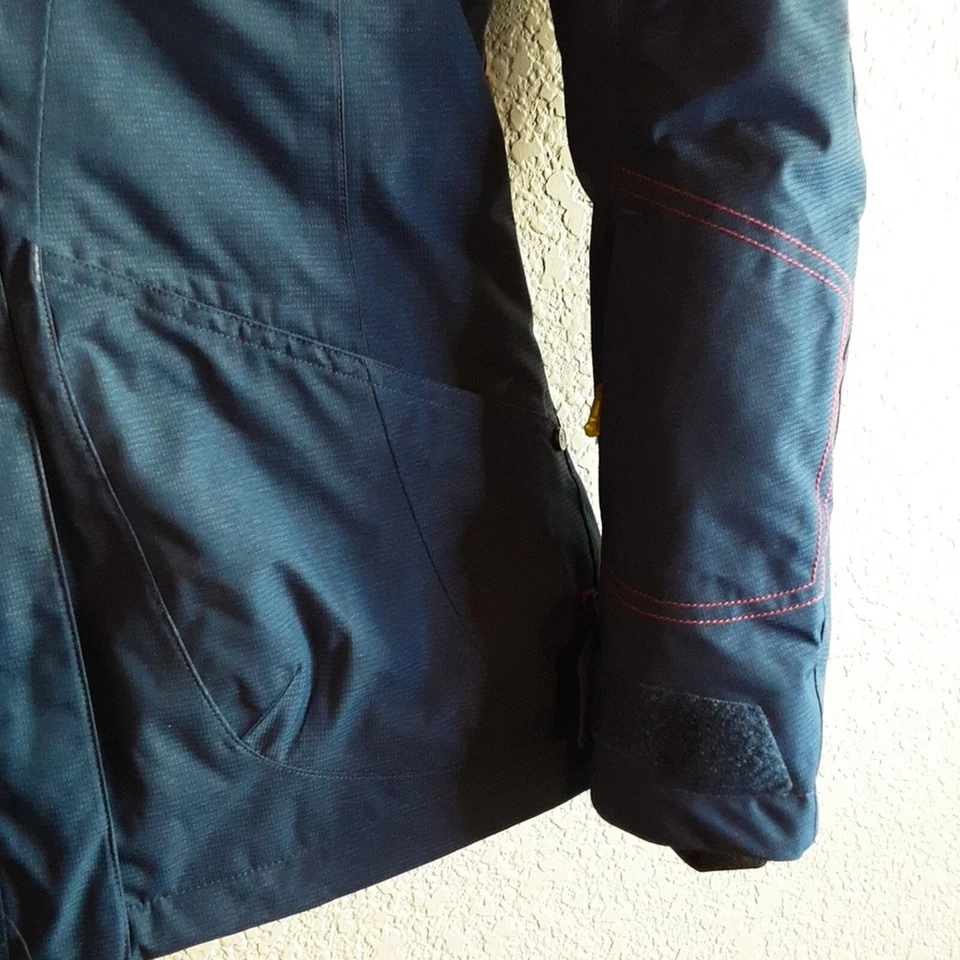 Abrigo Parka Para Mujer Salomon AdvanceSkin Seco Aislado Con Capucha Snowboard Esquí XS Foto 3 de 4