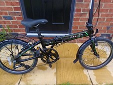 Dahon Vitesse Alloy D8 folding commuter bike, Obsidian black,  superb Condition