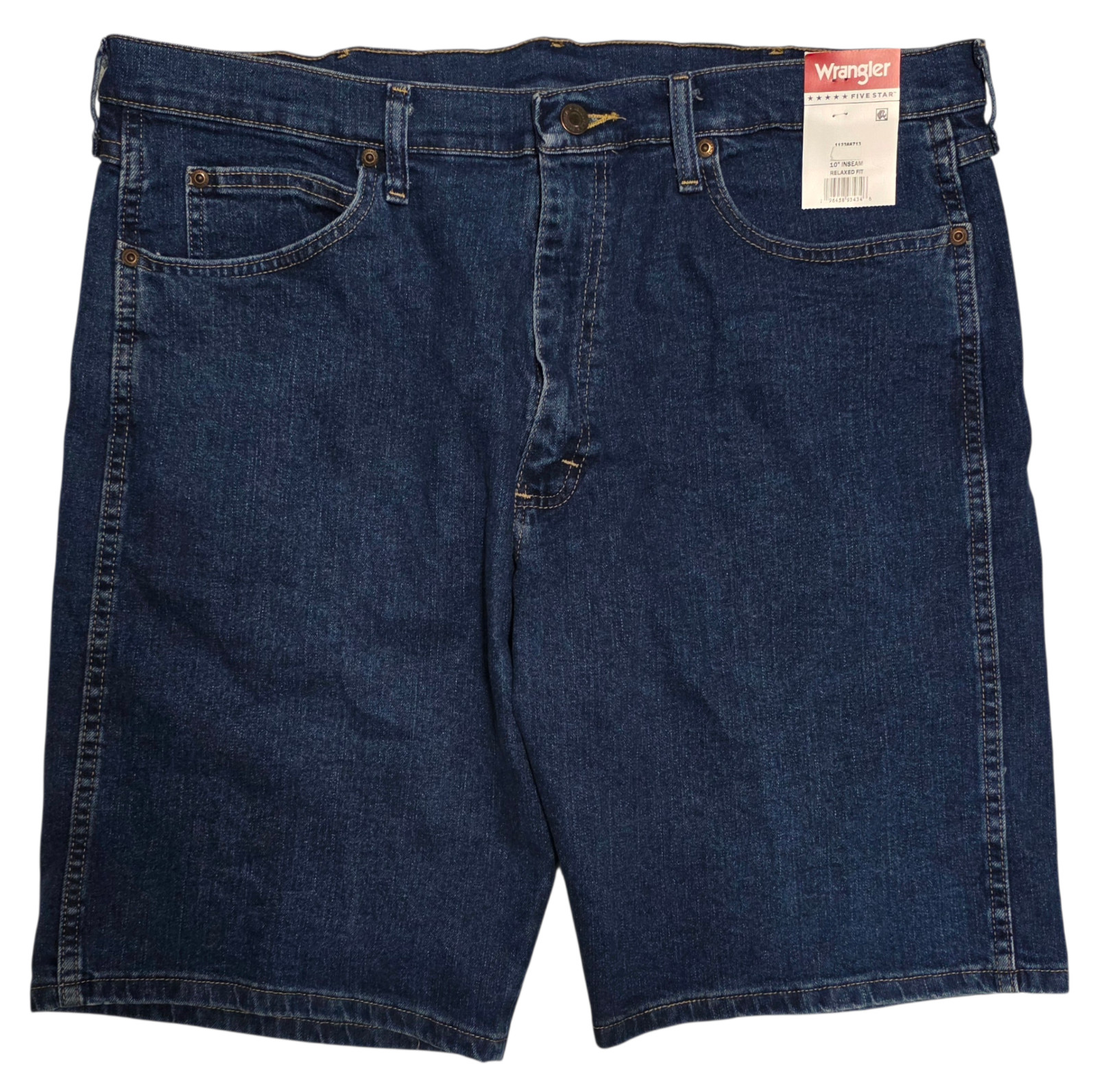 Wrangler #11988 NEW Men's Relaxed Fit Stretch 10" Inseam Jea