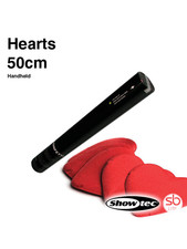 **Clearance** Showtec Handheld Confetti Cannon [Size: 50cm, Color: Hearts]