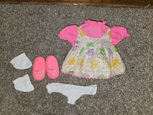 Vintage Mattel Timey Tell Doll Watch Replacement Outfit Dress Socks Shoes 1964